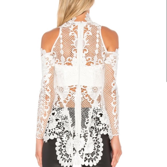 NWOT Thurley long sleeve lace blouse - Picture 10 of 11